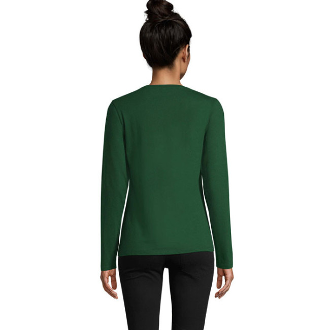 T-shirt personnalisé manches longues Imperial Femme 