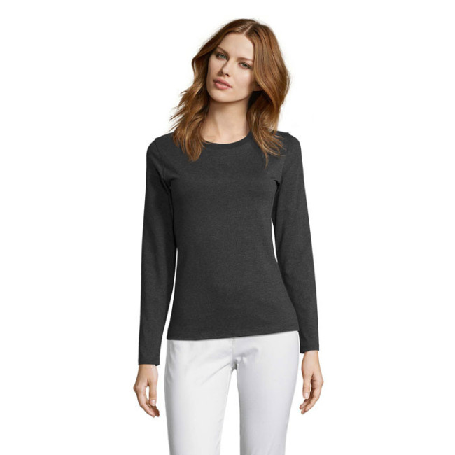 T-shirt personnalisé manches longues Imperial Femme 