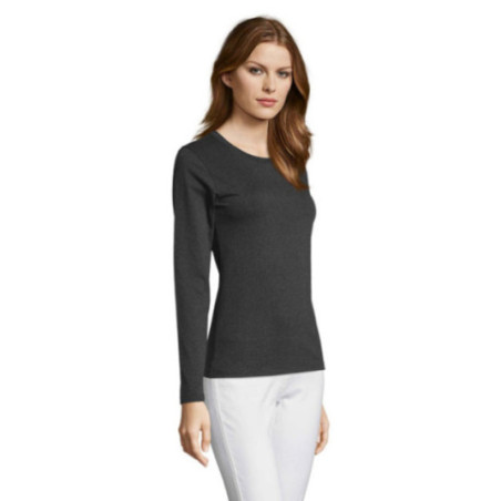 T-shirt personnalisé manches longues Imperial Femme 