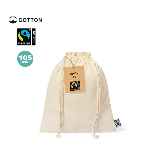 Pochon personnalisable Fairtrade Lovan