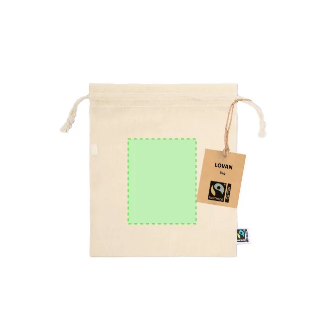 Pochon personnalisable Fairtrade Lovan
