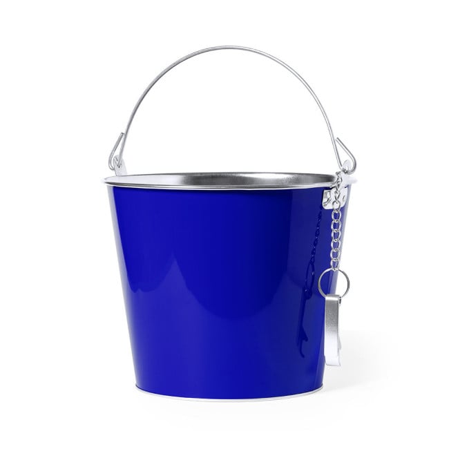 Seau métallique avec ouvre-bouteille Duken 