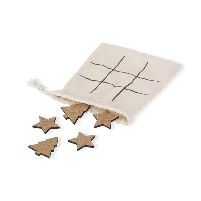 Jeu de morpion de Noël publicitaire Bronso 