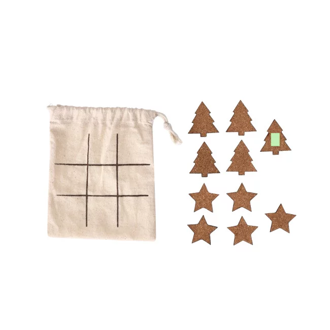 Jeu de morpion de Noël publicitaire Bronso 
