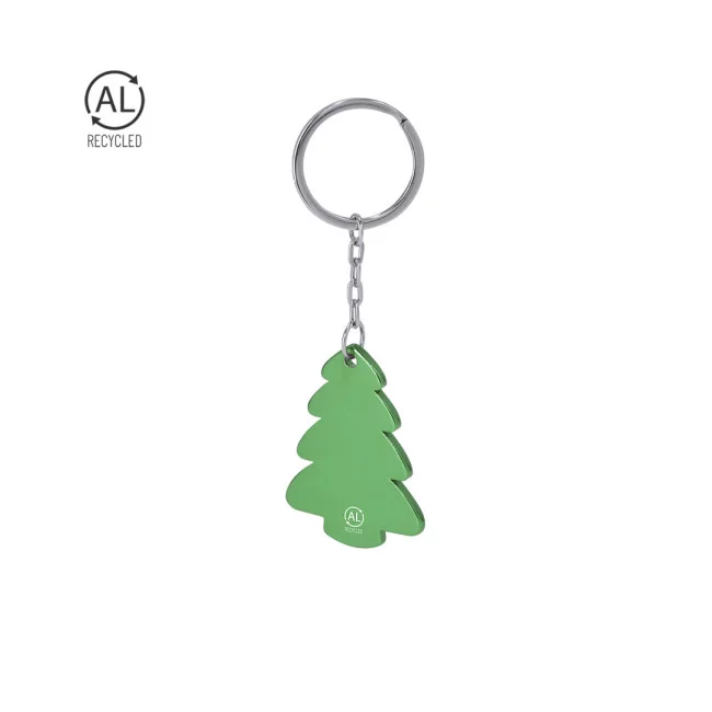 Porte-clés publicitaire sapin de Noël Shappier 