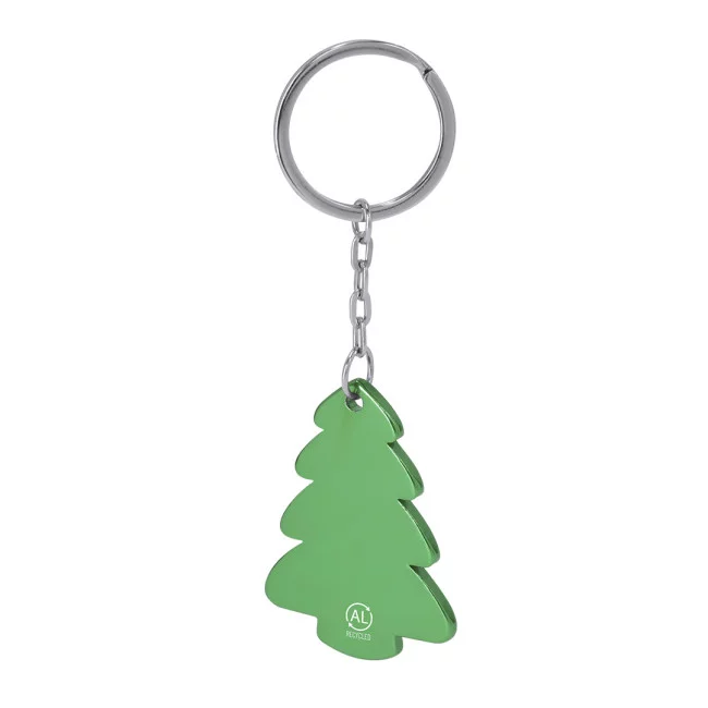 Porte-clés publicitaire sapin de Noël Shappier 