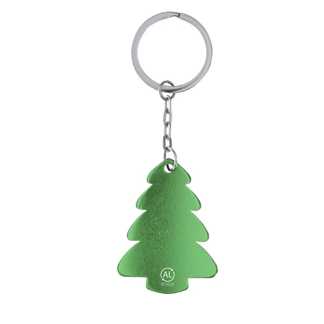 Porte-clés publicitaire sapin de Noël Shappier 