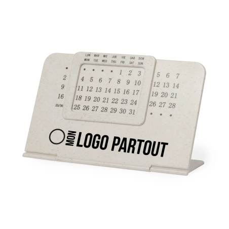 Calendrier de bureau publicitaire Zegler 