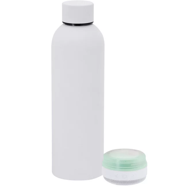 Bouteille isotherme avec enceinte publicitaire Meflex 540 ml 