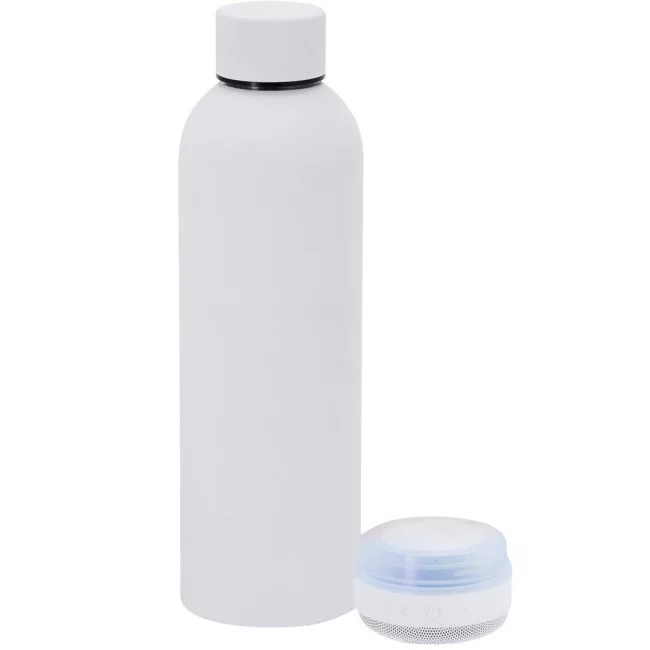 Bouteille isotherme avec enceinte publicitaire Meflex 540 ml 