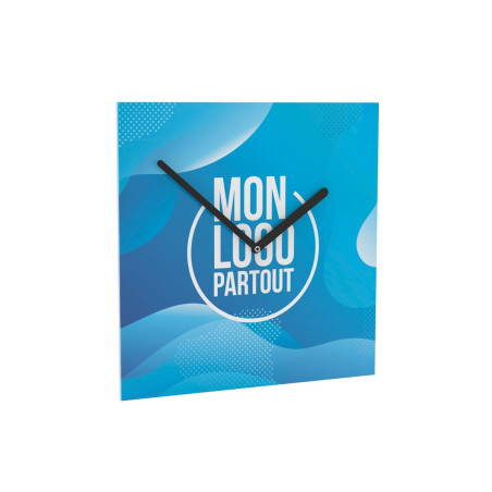 Horloge publicitaire Square 24 cm 