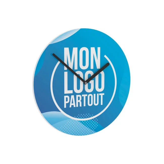 Horloge publicitaire Round 24 cm