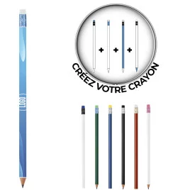 Crayon Bic ® Evolution Gomme Personnalisé