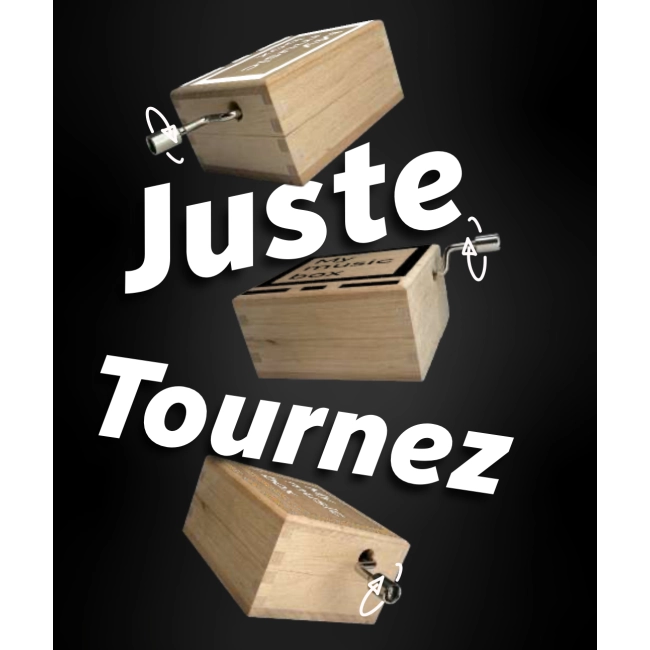 Mini boite à musique personnalisée Mininium 