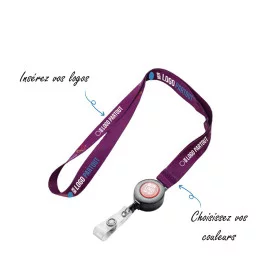 Tour de Cou avec Enrouleur...