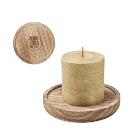 Bougie publicitaire avec...