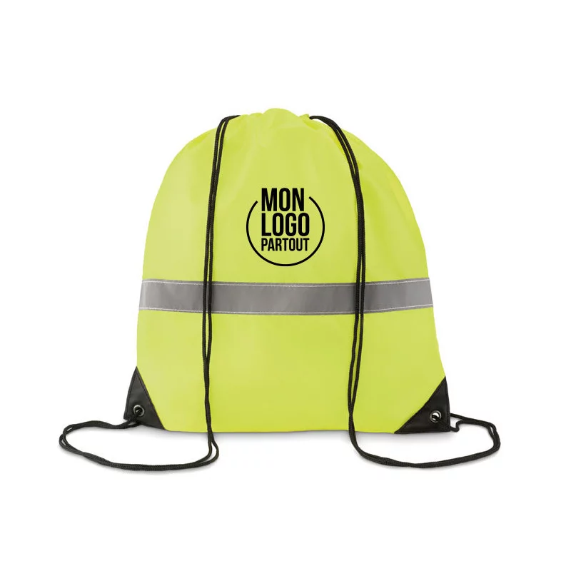 Sac à cordons avec bandes...