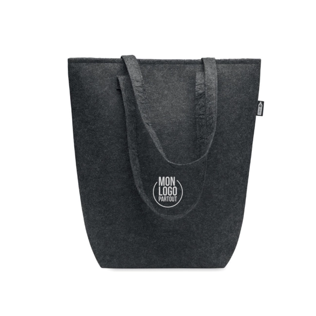 Sac shopping personnalisé en feutre RPET NATA 