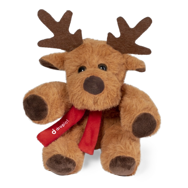 Peluche publicitaire avec écharpe Kostan 