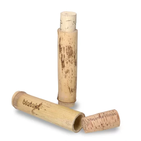 Cendrier publicitaire en bambou Cendrier publicitaire écologique - laboiteaobjets.com