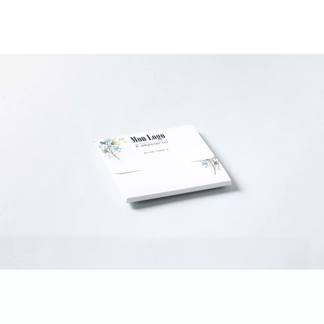 Carte de 9 carrés de chocolat publicitaire Carte de 9 carrés de chocolat publicitaire - 2