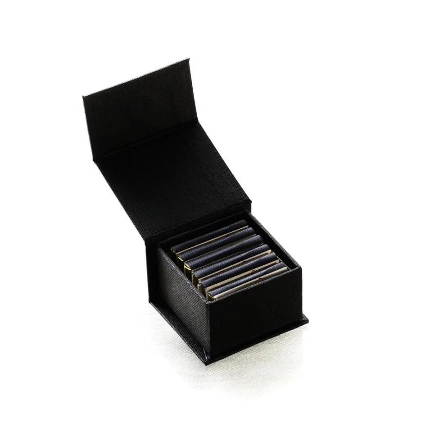Coffret personnalisé de 6 carrés de chocolat 5 gr - 3