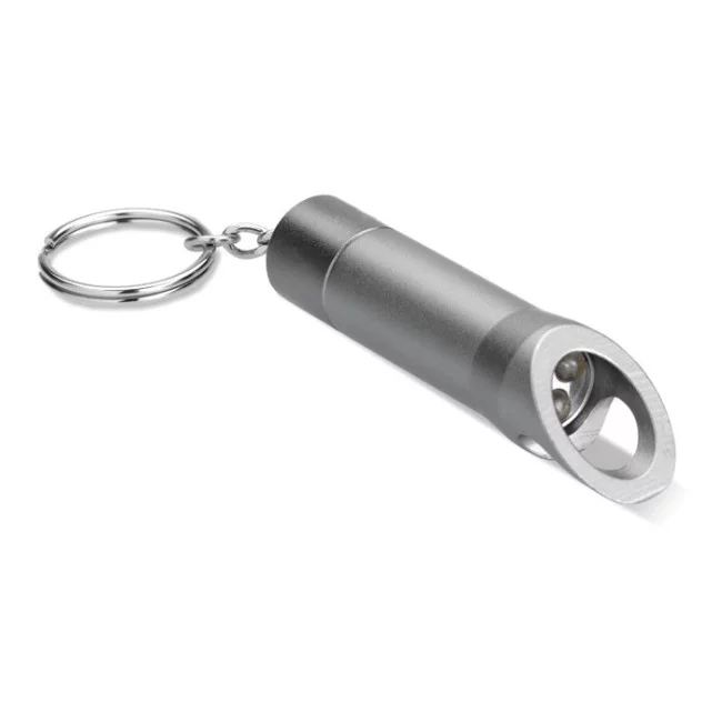 Porte-Clés Lampe Torche Publicitaire 2 en 1
