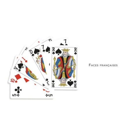Jeu de 55 Cartes Publicitaire Bridge Jeu de 55 Cartes Publicitaire Rami - face standard