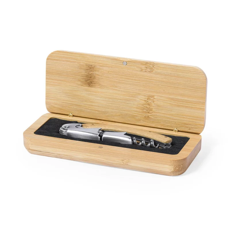 Tire-bouchon coffret bambou...