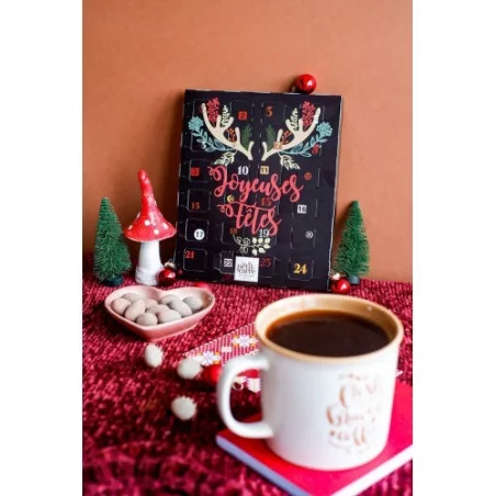 Calendrier Bille chocolat coeur céréales 