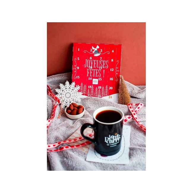 Calendrier Bille chocolat coeur céréales 