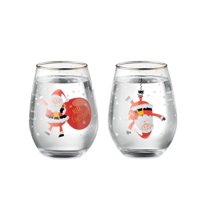 Verre à eau spécial noël...