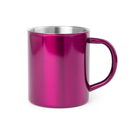 Mug en inox publicitaire color 280 ml 