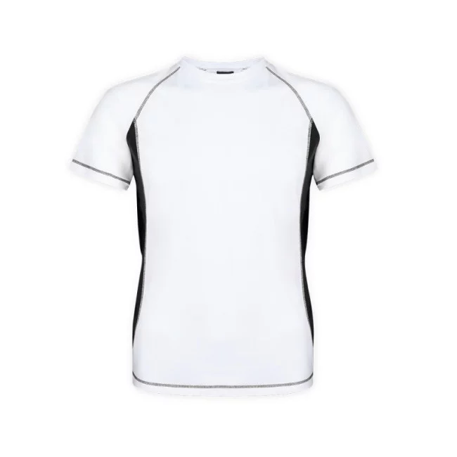 T-shirt running publicitaire homme bicolore 