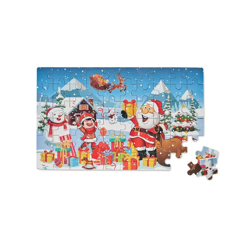 Puzzle de Noël publicitaire...