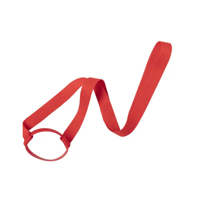 Lanyard porte-verre publicitaire Frinly