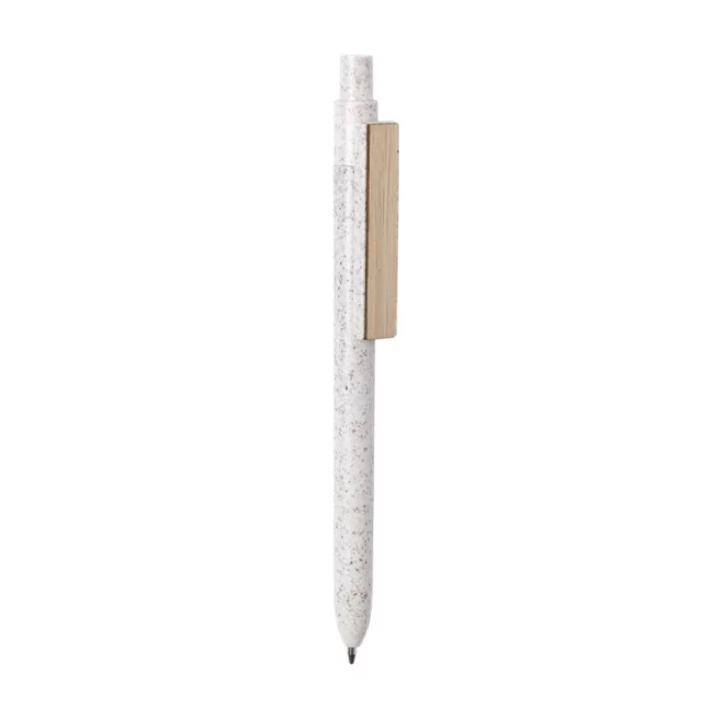 Stylo naturel en canne de blé et bambou Yusin 