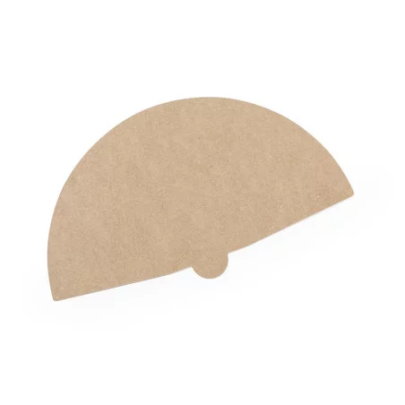 Eventail publicitaire en carton Bilsom 