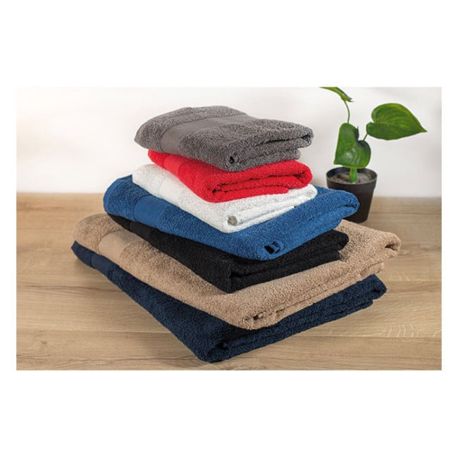 Serviette éponge en coton bio personnalisable PERRY 