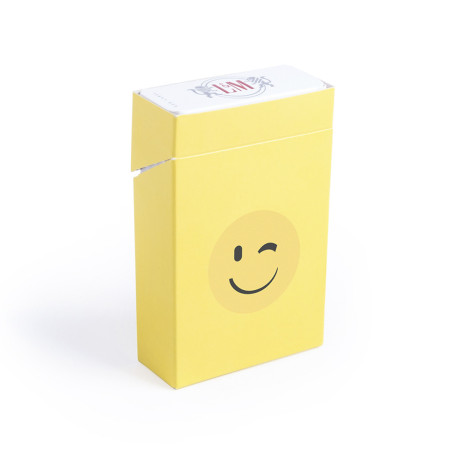 Etui paquet de cigarettes smiley 
