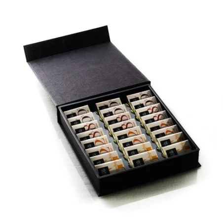 Coffret personnalisé de chocolat Dégustation 120 g 