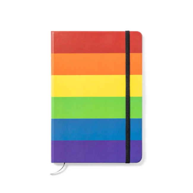 Carnet A5 publicitaire rainbow 