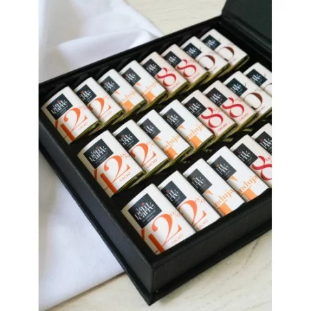 Coffret personnalisé de chocolat Dégustation 120 g 