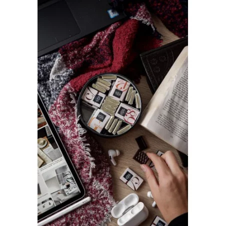 Coffret personnalisé de chocolat Harmonie 200 g 