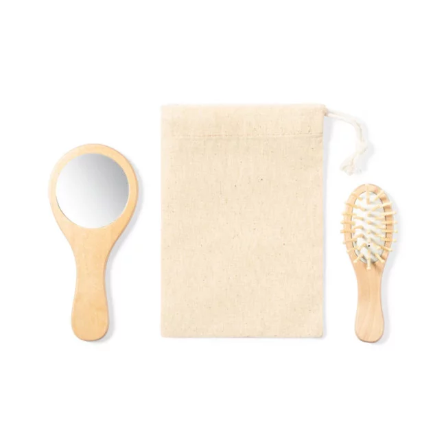 Set miroir et brosse publicitaire Dianex