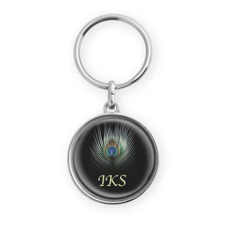 Porte-clés publicitaire made in France Ronde 