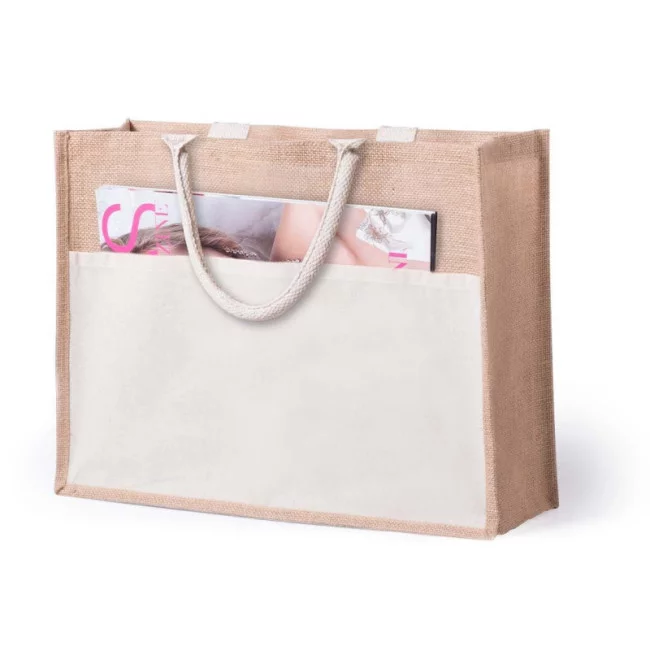 Sac en toile de jute Cekon 