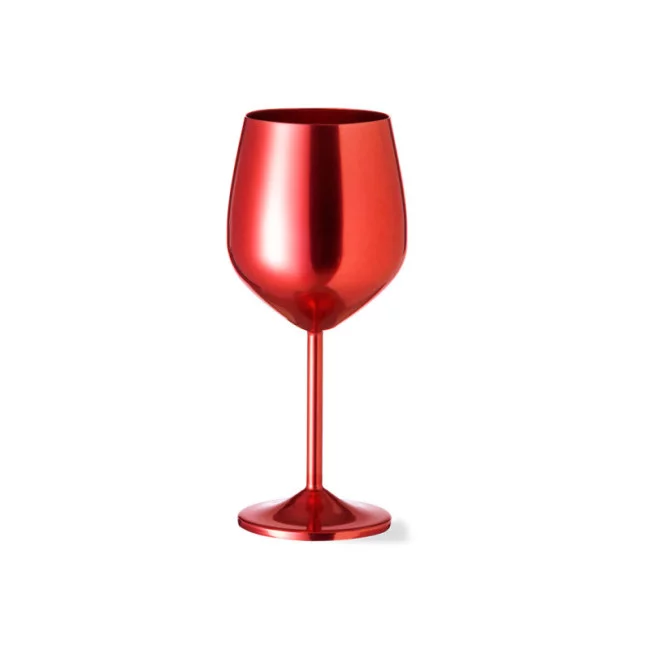 Verre à vin personnalisé en inox Arlene