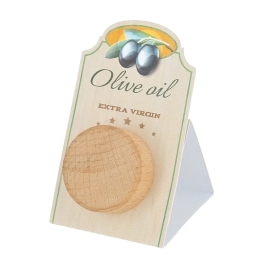 Bouchon à vin publicitaire...