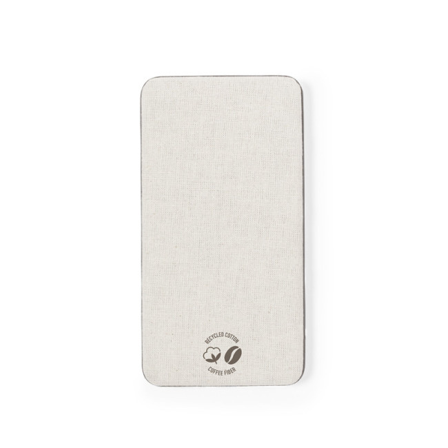 Powerbanks publicitaire en cosse de café Mayer 